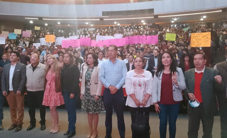 Políticos Locales Apoyo a Sheinbaum Para la Candidatura Presidencial de Morena