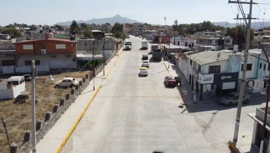 Concluye Verificación de la Pavimentación Hidráulica de Acceso a Jagüey de Téllez, en el municipio de Zempoala