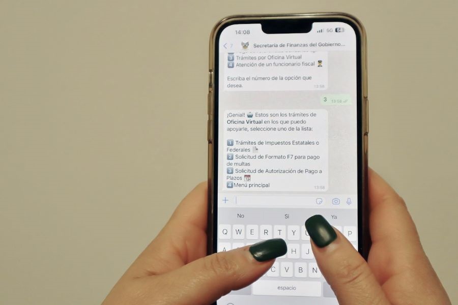 Contribuyentes Con el eSITbot Pueden Pagar 337 Trámites Estatales Desde WhatsApp: FINANZAS