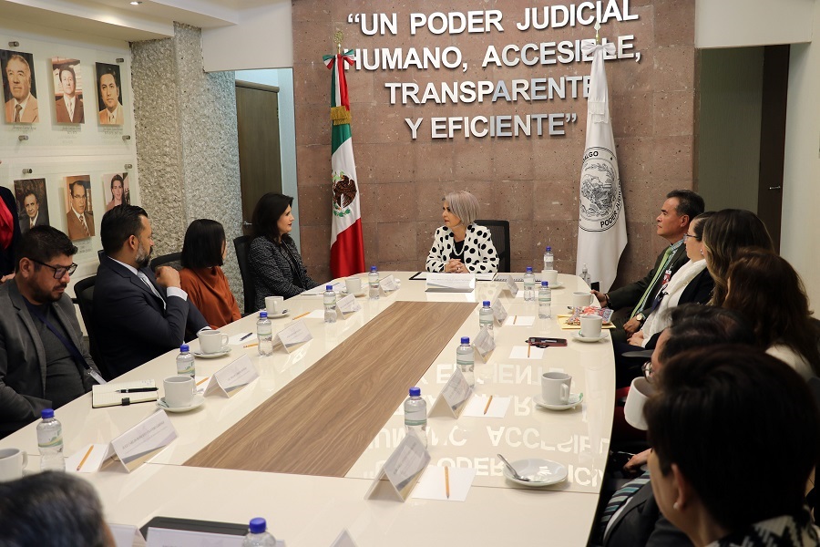 Poder Judicial de Querétaro Visita Hidalgo Para Conocer Proyecto Antenas