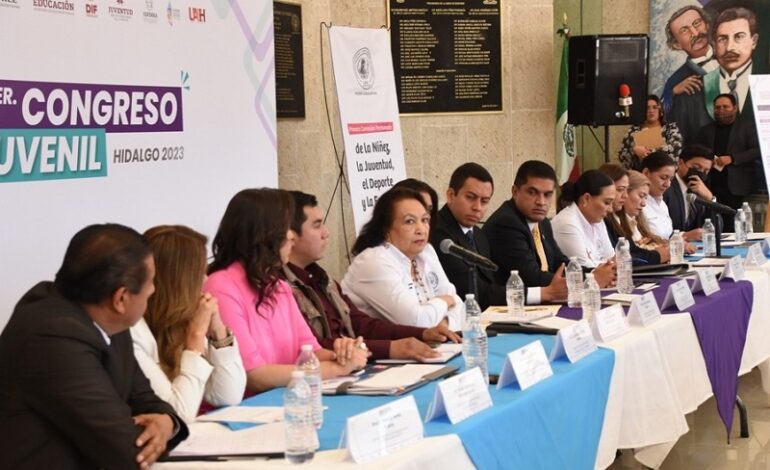 Presentan Convocatoria Del Primer Congreso Juvenil Hidalgo 2023