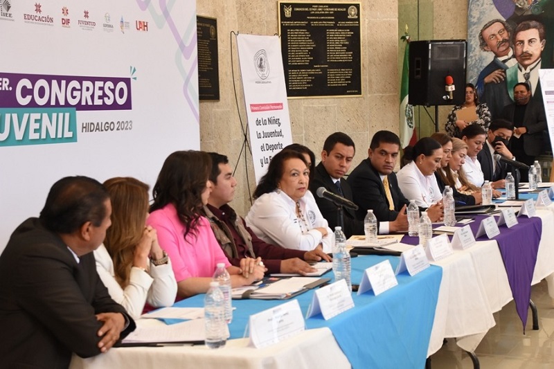 Presentan Convocatoria Del Primer Congreso Juvenil Hidalgo 2023