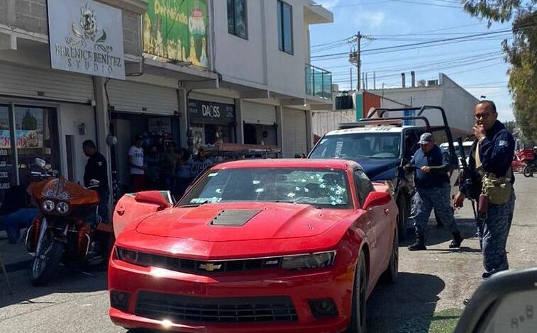 Balacean a Presunto Agente de la FGR y a una Mujer los dos fueron  Hospitalizados