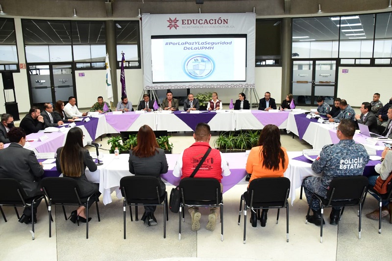 UPMH Construye Estrategias Por la Paz y la Seguridad de la Comunidad Universitaria