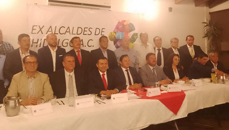 “Ex alcaldes de Hidalgo A.C” Conformada por 42 ex Ediles  se Presento en Conferencia de Prensa