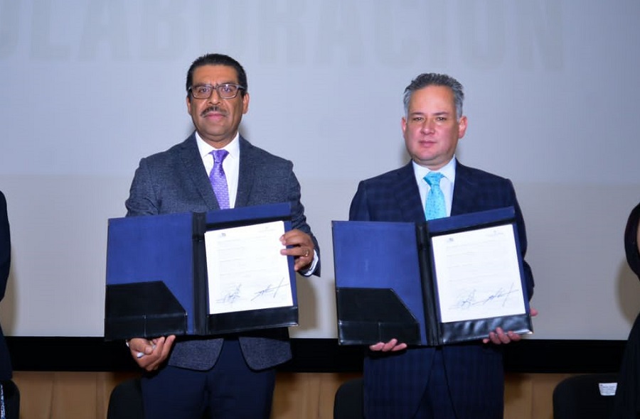 Firman Convenio de Colaboración PGJEH- Seccion XV del SNTE