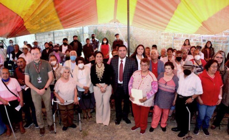 IAAMEH, Sedeso y DIF Municipal de Tolcayuca Entregaron Prótesis Dentales Para Personas Adultas Mayores