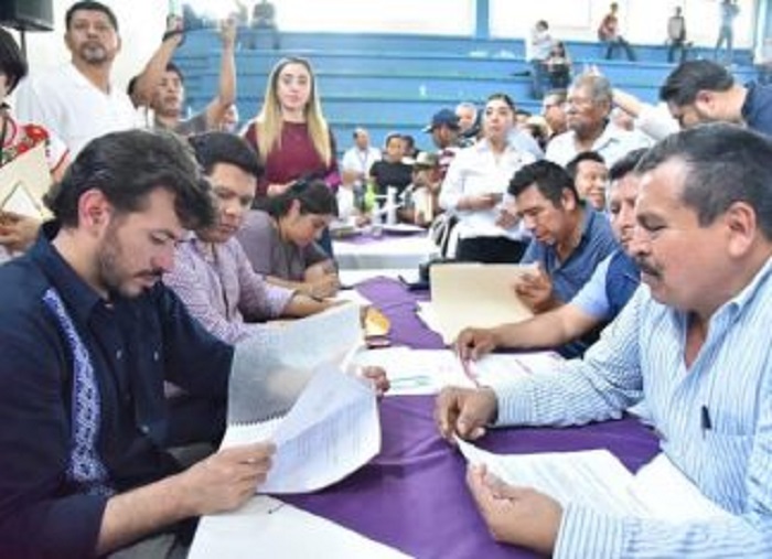 Segunda Audiencia Pública “Acuerdo con el Pueblo” en Huejutla