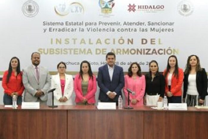 Instalan el Subsistema de Armonización del Sistema Estatal para Prevenir, Atender, Sancionar y Erradicar la Violencia Contra las Mujeres