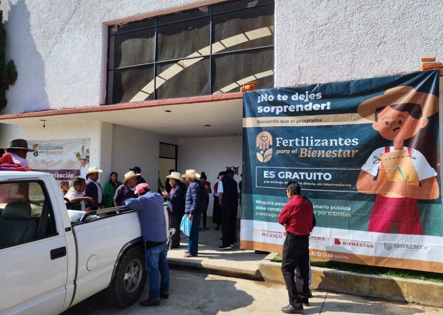 Casi 60 Mil Productores de Granos en Hidalgo Recibirán Recibirán Gratis  Hast 600 Kilos de Fertilizantes