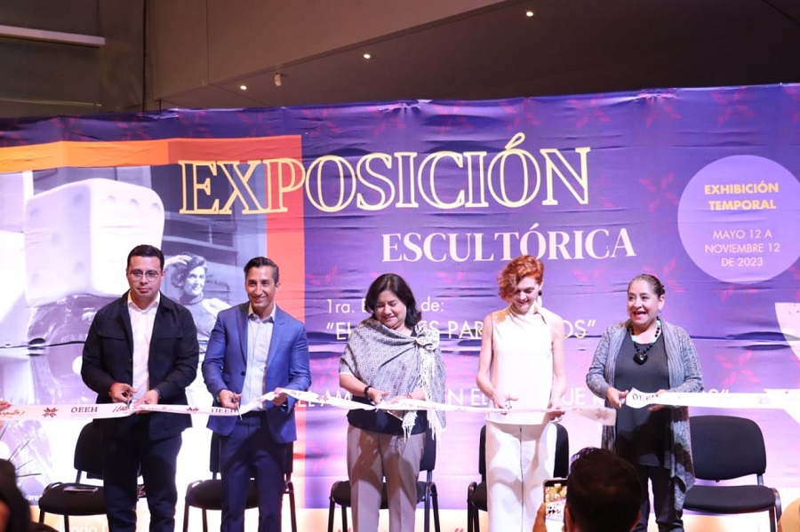 SECTUR y Operadora de Eventos Inauguraron Exposición Escultórica “El Amor Está en el Aire que Respiramos”.