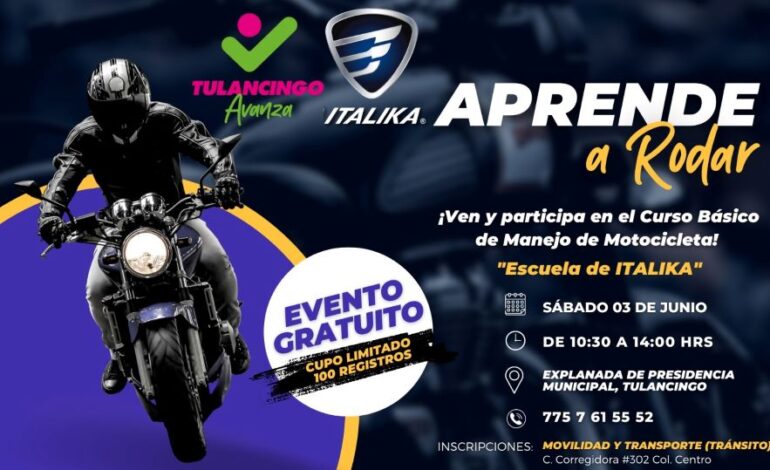 Inscripciones Abiertas Para Curso Básico de Motociclismo en Tulancingo