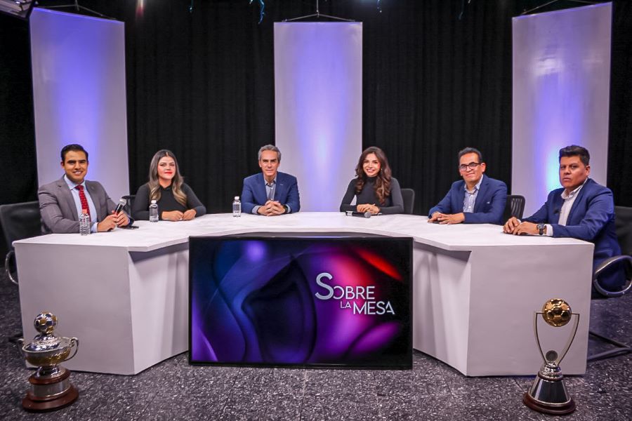 Participó Armando Martínez, Presidente del Club Pachuca, en el Programa Deportes Sobre la Mesa, del Canal del Pueblo