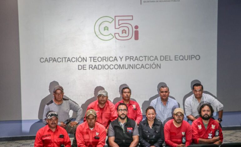 Brigadistas de Semarnath Recibieron  Capacitación en Materia de Radiocomunicación