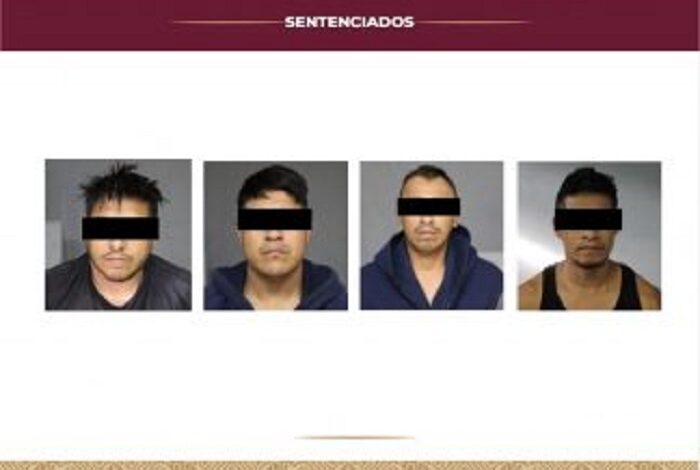 50 Años de Prisión,  Sentencia Para Cuatro Sujetos por Secuestro Agravado