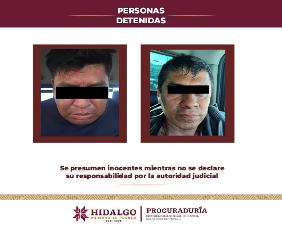 Detenidos Otros Dos Sujetos Presuntamente Relacionados Con el Homicidio del Chofer de Taxi en Tizayuca.