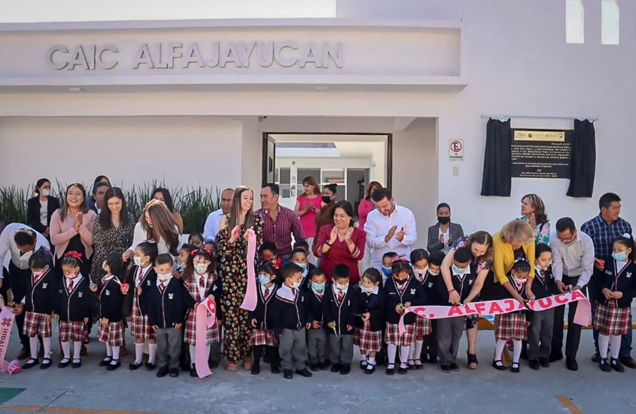 Edda Vite Inaugura CAIC con Capacidad Para 75 Niños en Alfajayucan