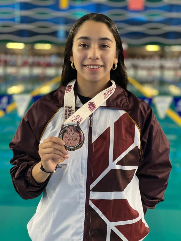 Logran Una Plata y Un Bronce Natación en Los Nacionales Conade