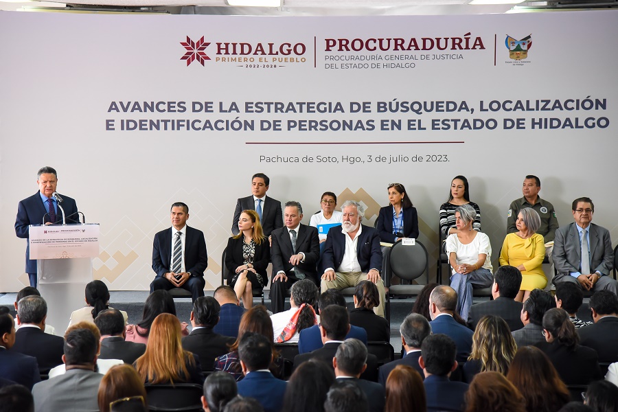 Gobierno de Hidalgo no dará ni un paso atrás en la búsqueda de personas