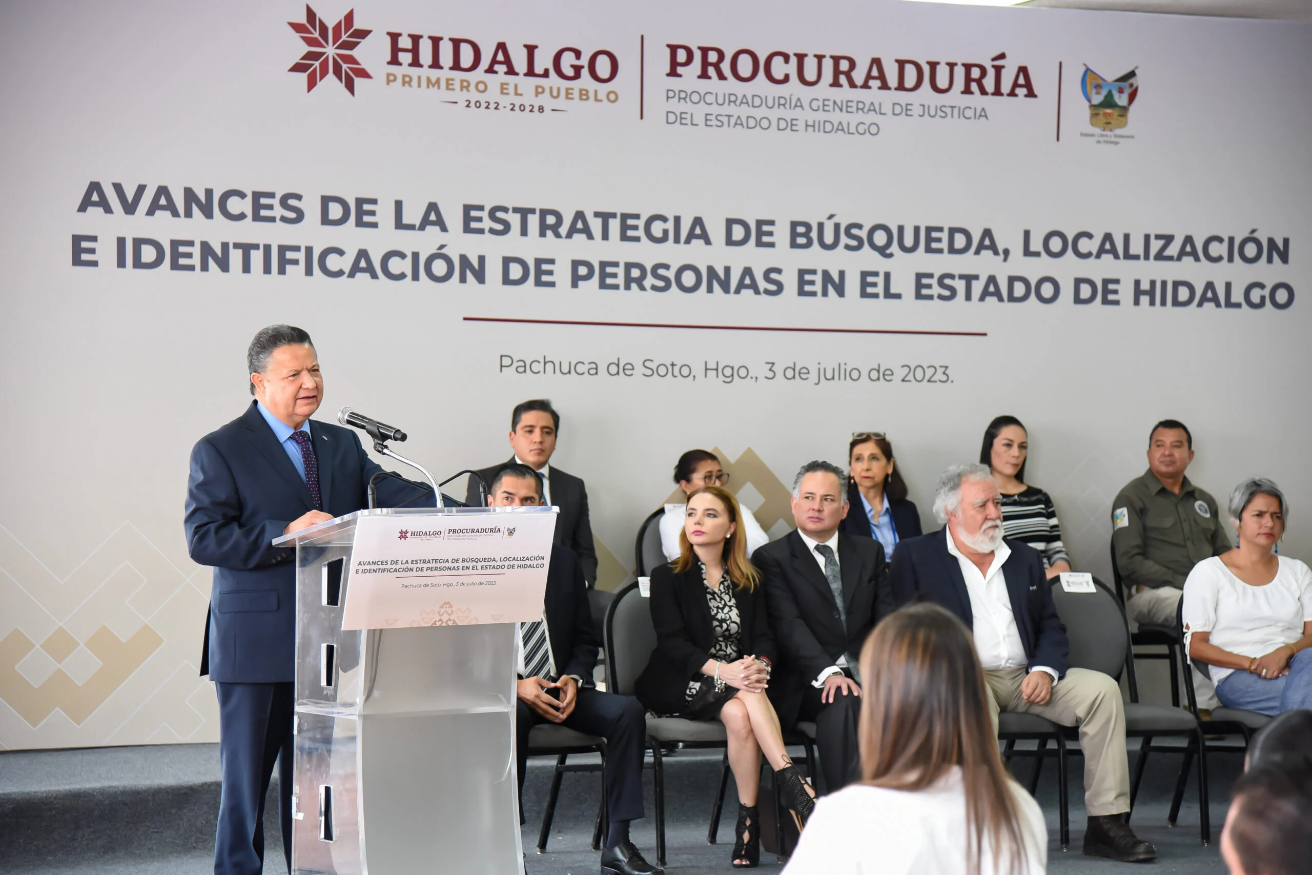 El Modelo de Hidalgo Para Búsqueda e Identificación de Personas Desaparecidas y no Localizadas Puede Constituirse en Modelo Referente Para el Resto del País”Encinas