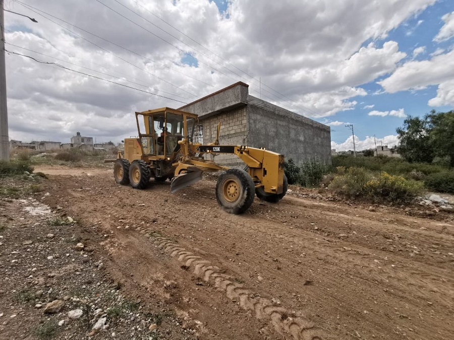 CEMD Rehabilitó El Camino de Acceso a La Colonia La Loma en Pachuca