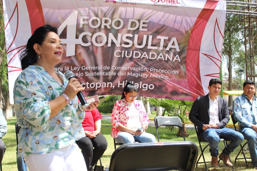 Productores de maguey del Valle del Mezquital, enriquecieron Ley General de Conservación, Protección y Manejo Sustentable del Maguey México.