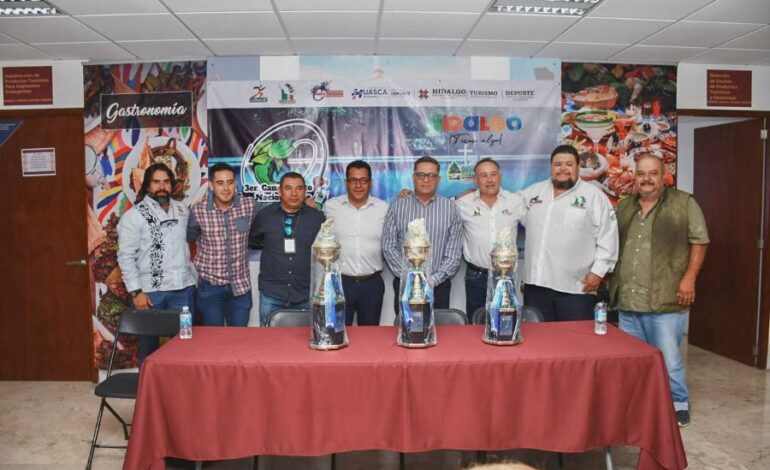 Se anuncia el Tercer Campeonato Nacional de Trucha y Lobina en Huasca