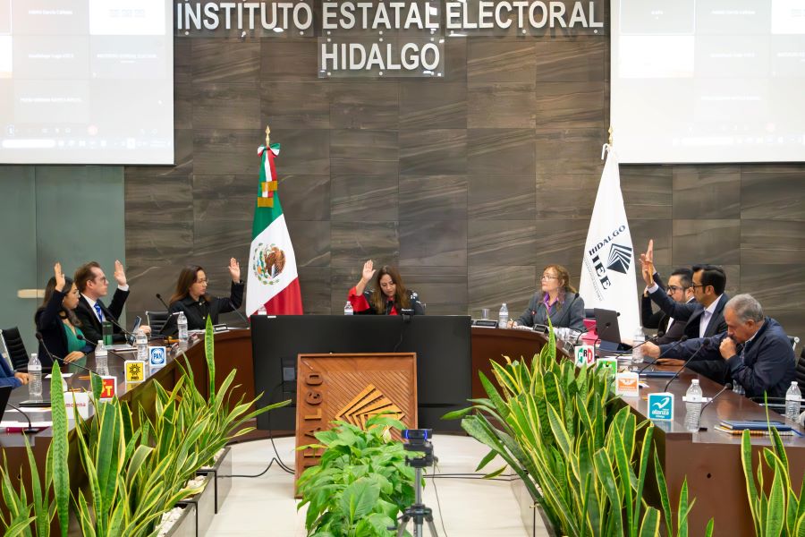 IEEH Aprobó La Implementación del Sistema “Candidatas y Candidatos, Conóceles”.