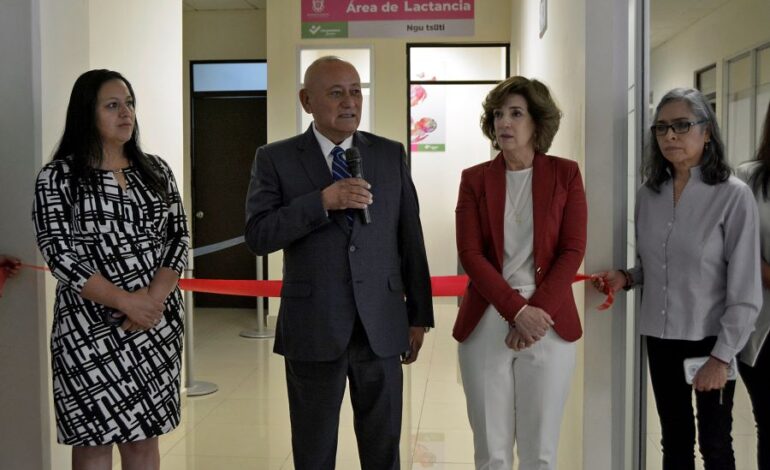 Presidenta del DIF Tulancingo Inauguró Lactario en Presidencia Municipal