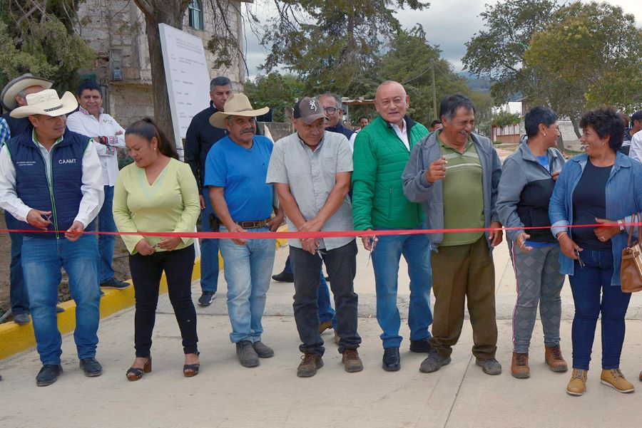 Presidente Municipal, Jorge Márquez Inauguró Tres Importantes Obras de Beneficio Para Que Tulancingo Siga Avanzando