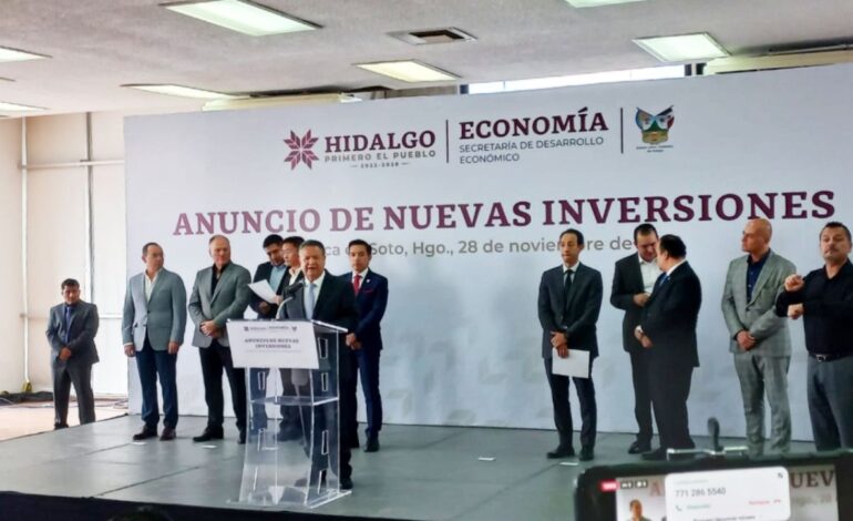 Este Lunes 14 de Agosto el Gobernador Julio Menchaca Anunciara un Tercer Paqute de Inversiones para Hidalgo