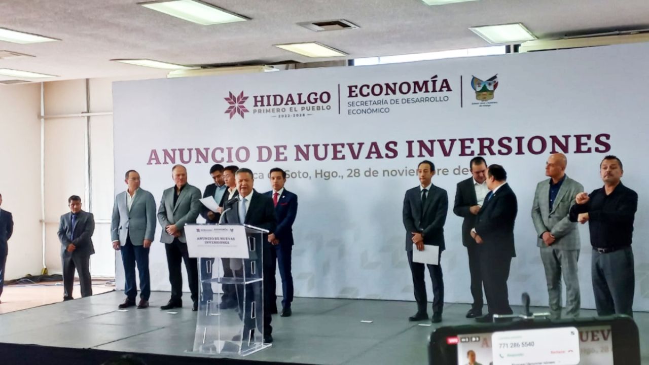 Este Lunes 14 de Agosto el Gobernador Julio Menchaca Anunciara un Tercer Paqute de Inversiones para Hidalgo