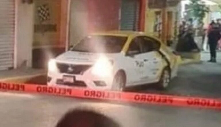 Balacean a Una Mujer, Un Hombre  y un Menor de 5 Años a Bordo de un Taxi Todos Murieron