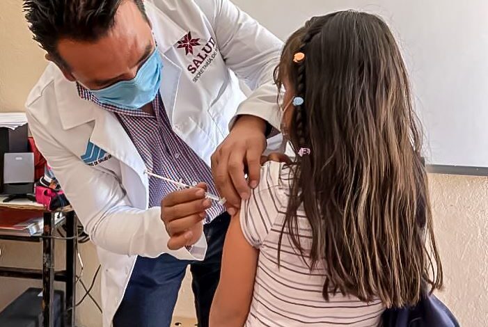 Continúa Programa Preventivo de Vacunación Contra el Virus del Papiloma Humano en Hidalgo