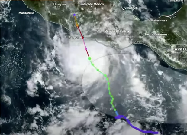 SMN: Hoy, se Prevén Lluvias Puntuales Intensas en Chiapas y Fuertes en Hidalgo