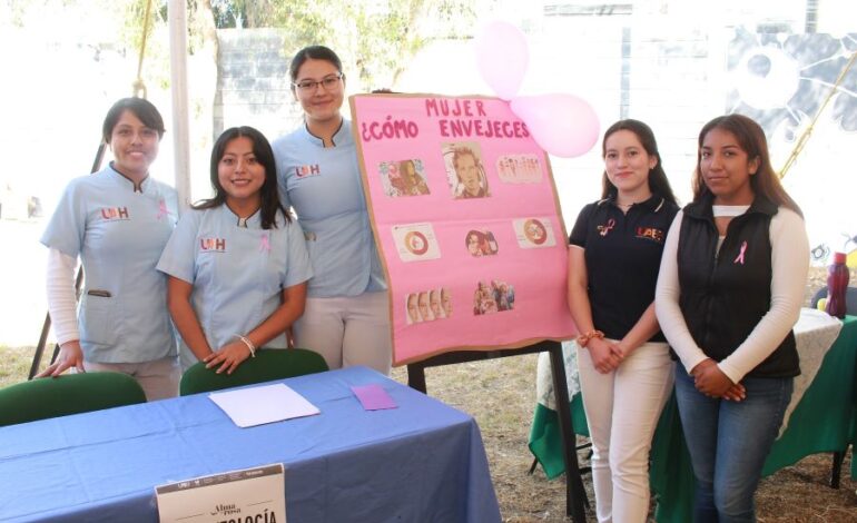 Se Realiza Feria de la Salud “Alma de rosa” Contra Cáncer De Mama