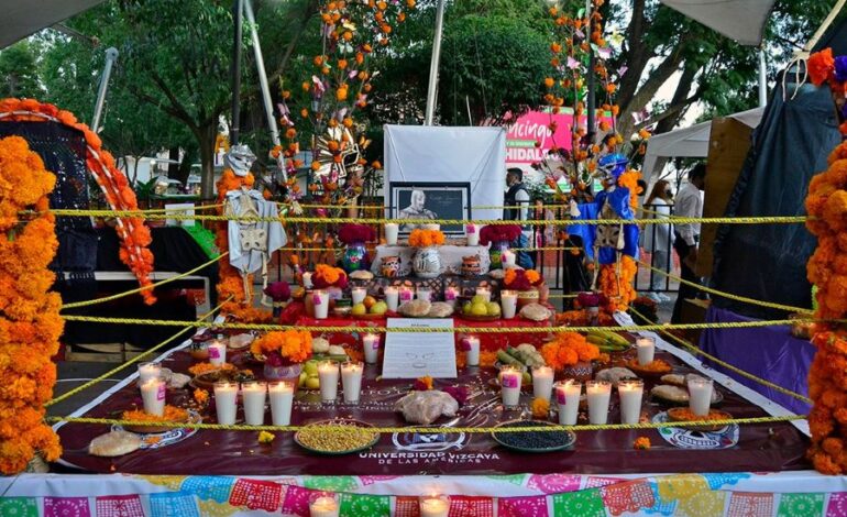 Concurso de Altares de Día de Muertos en Polígonos de Tulancingo