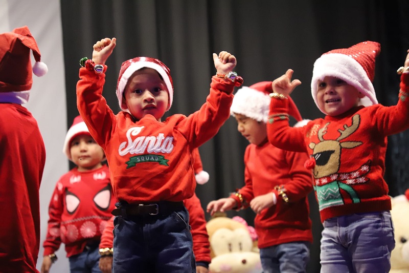 Centro de Atención Infantil (CAI) Bomberos Celebró Fiestas Navideñas en la Casa de los Adolescentes