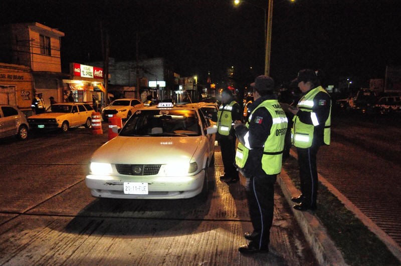 Operativo Alcoholímetro en Tulancingo, Aplicaran Multas a Infractores Entre 3 Mil 600 y6 Mil Pesos, Dependiendo del Grado de Embriaguez