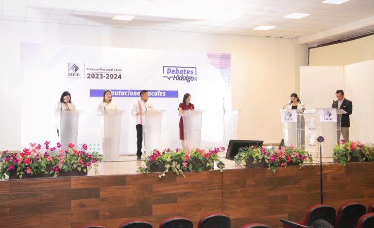 IEEH Realiza Debate del Distrito Electoral 05 Ixmiquilpan