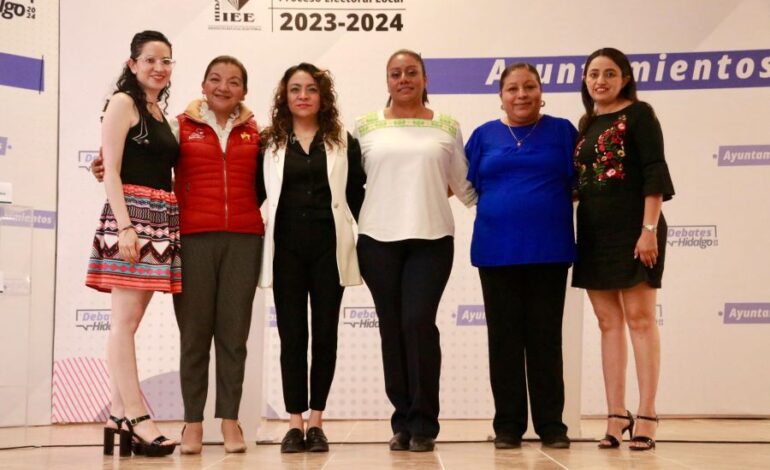 IEEH Realiza Debates de Ayuntamientos de Chilcuautla y Santiago de Anaya