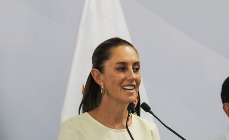 Claudia Sheinbaum Pardo Estará Tentativamente el 11 de Mayo en la Plaza Juárez de Pachuca.