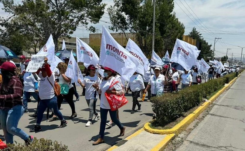 Encabeza Alfredo Quiroz caminata de ‘La Verdadera Transformación’ en Tepeapulco