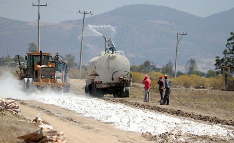 Inicia SIPDUS  Pavimentación Hidráulica en Tepetitlán