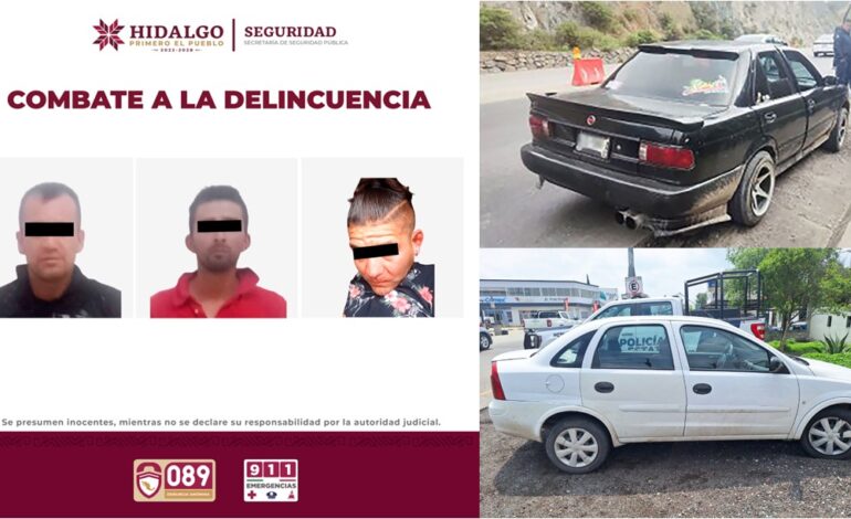 Rescata Policía Estatal vehículos con reporte de robo