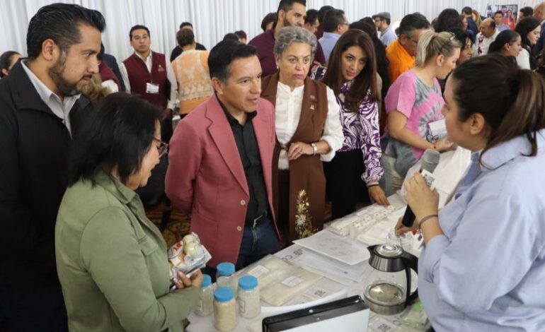 Promueve Hidalgo Desarrollo de Cadenas Productivas Con la Expo Proveeduría de Productos Hidalguenses