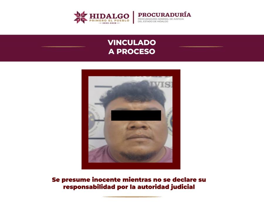 Un Sujeto Mato a Un Hombre y Dos Mujeres en Ixmiquilpan Fue Vinculado a Proceso