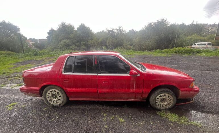 Policía Estatal Recupera Vehículo Con Hidrocarburo en la Carretera Cuautepec- Tulancingo