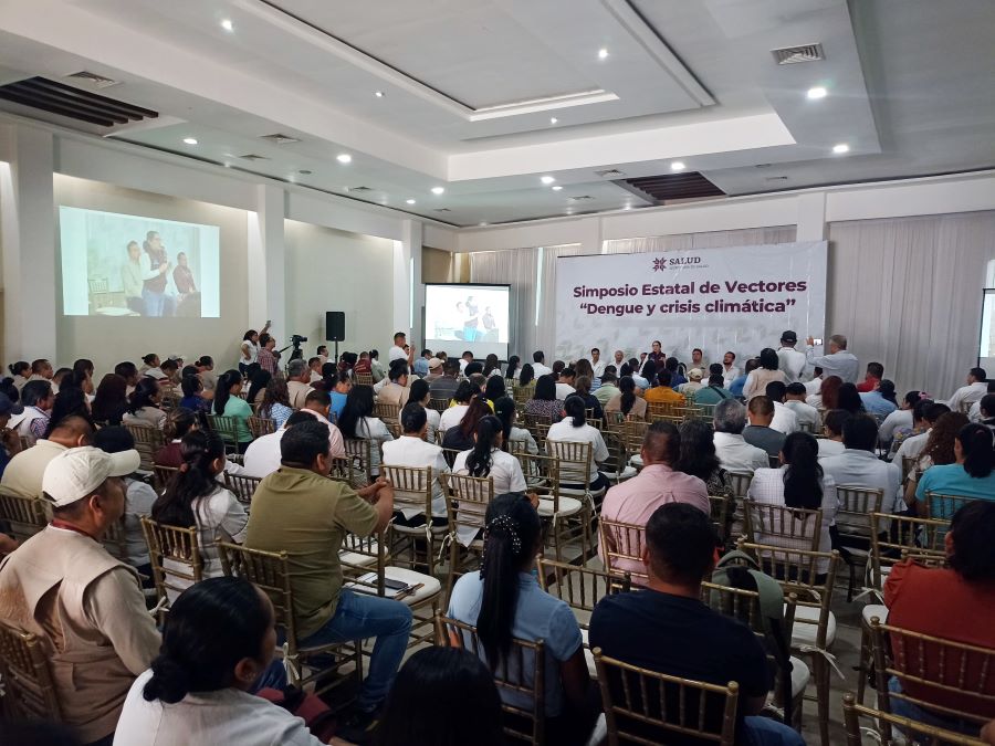 Realizan Simposio Estatal de Vectores: “Dengue y Crisis Climática”