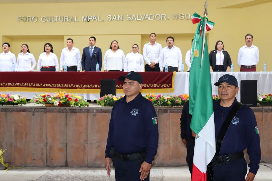 Acude Titular de Sebiso a Toma de Protesta del Alcalde de San Salvador